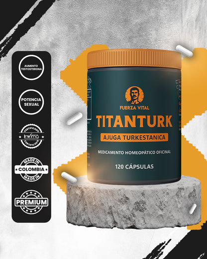 Titanturk® potencia que todo hombre necesita